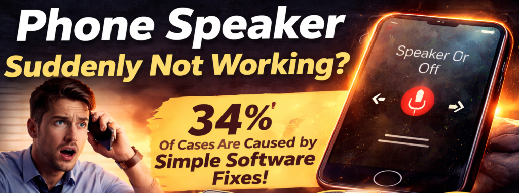 phone speaker problems and quick solutions