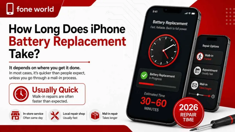 iPhone Battery Replacement Take